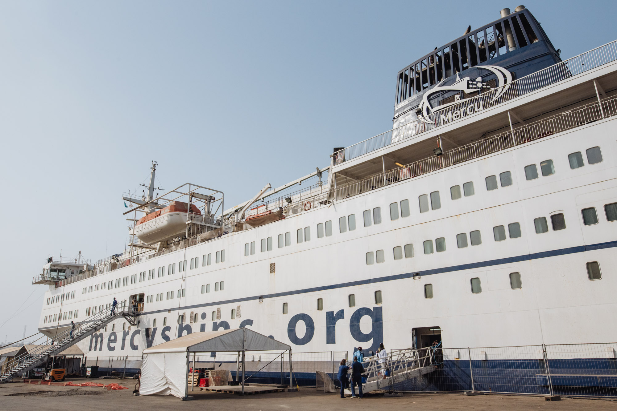 First Patient Received Aboard Mercy Ships After Historic Return To First Patient Received Aboard Mercy Ships After Historic Return To